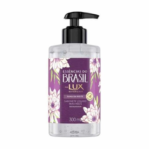 Sabonete Líquido Para Mãos Lux Botanicals Essências Do Brasil Dama Da Noite 300ml