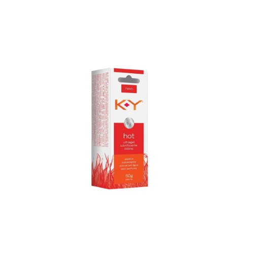 Lubrificante Íntimo K-Y Hot Ultragel com 50g