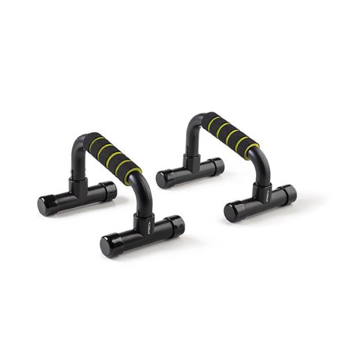 Apoio para Flexão Fitness Preto/Neon ES240 com 1 par