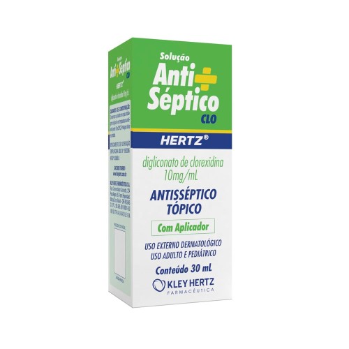 Solução Antisséptico Tópico Hertz com 30ml