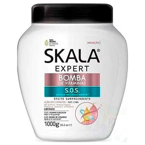 Creme de Tratamento Skala Expert Bomba de Vitaminas com 1kg