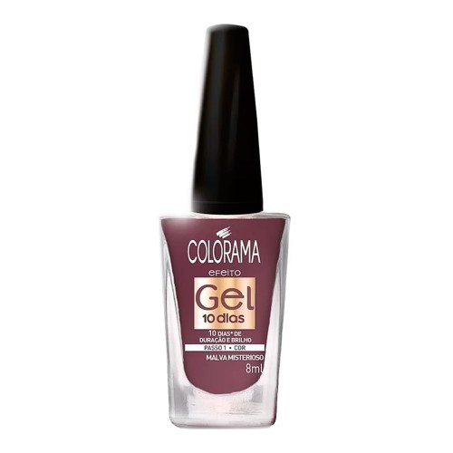 Esmalte Colorama Gel 10 dias Malva misterioso