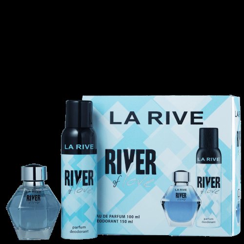 Perfume La Rive Kit River of Love Feminino - Eau de Parfum 100ml + Desodorante 150ml