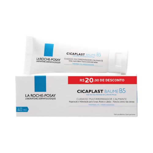 Hidratante Corporal Reparador Cicaplast Baume B5 La Roche Posay 40ml