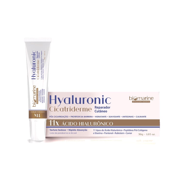 Creme Cicatrizante Biomarine Hyaluronic Cicatriderme 30g