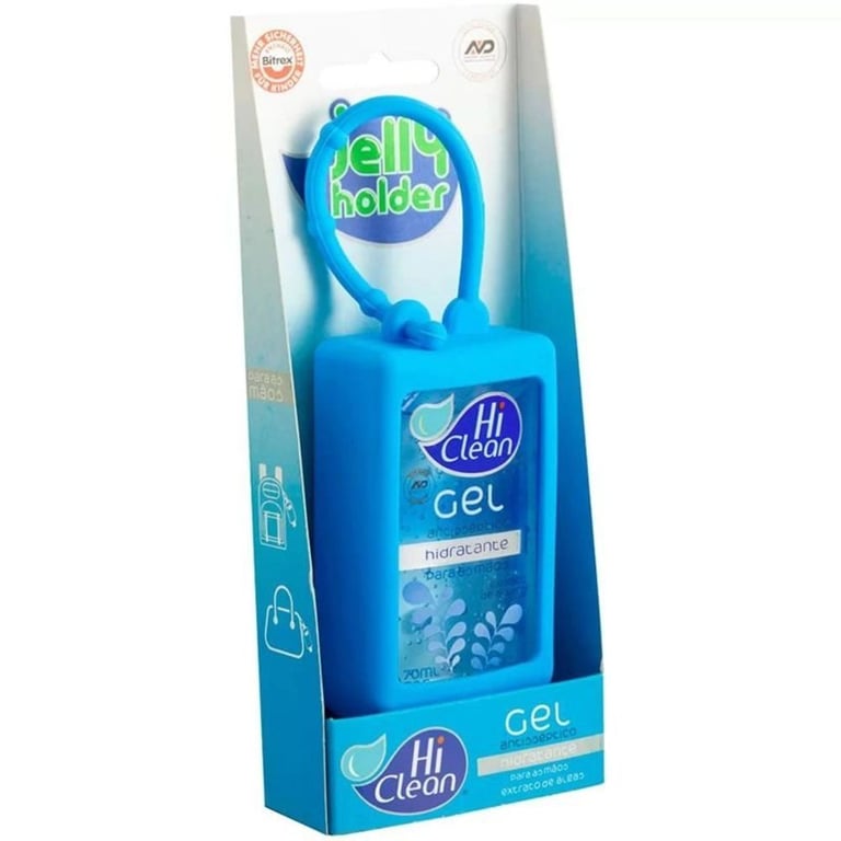 Gel Antisséptico Hi Clean Jelly Holder Extrato De Algas 70ml