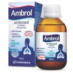 Ambrol Cloridrato de Ambroxol 30mg/5ml Xarope Sabor Pêssego e Baunilha 100ml