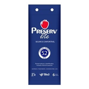 Kit Preservativo Preserv Elite - Leve 8 Pague 6 - Preserv