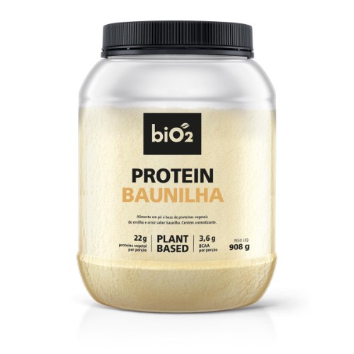 Protein biO2 Baunilha 908g