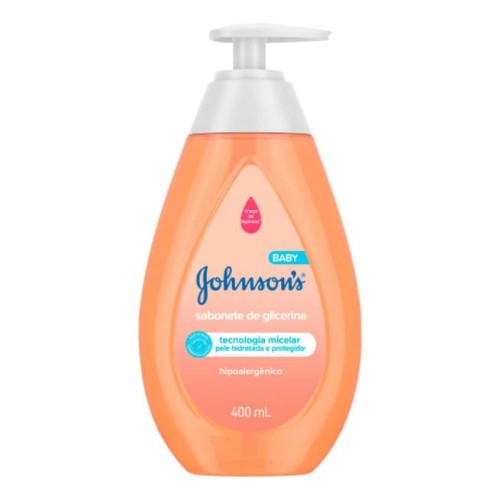 Sabonete Líquido Johnson Baby Cabeças aos Pés 400ml