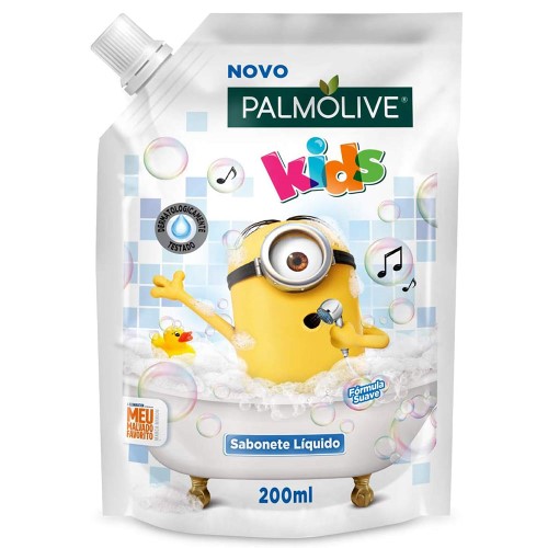 Sabonete líquido Palmolive Kids Minions refil 200ml