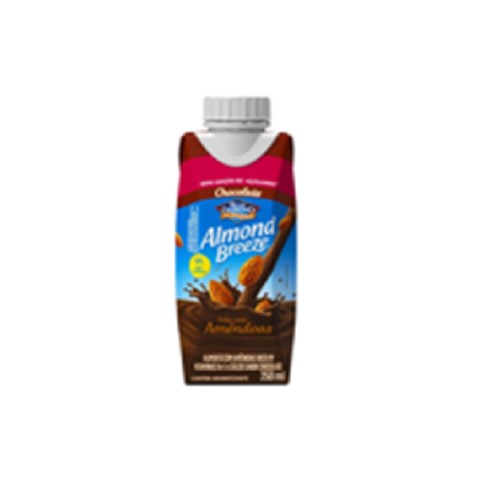 Bebida vegetal Almond Breeze Zero Açúcar Sabor Chocolate com 250ml