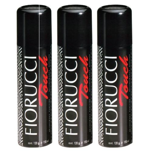 Fiorucci Touch Kit - 3 Desodorantes Aerossóis