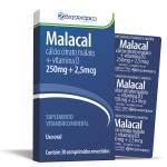 Malacal 250mg + 2,5mcg com 30 comprimidos