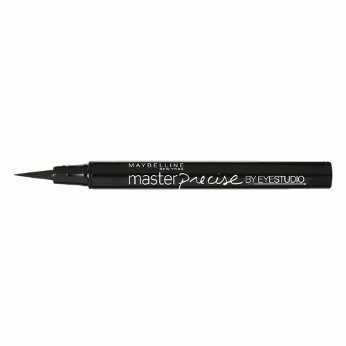 Delineador de cílios Maybelline Studio Master Precise preto com 1 unidade