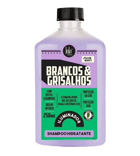 Shampoo Lola Brancos e Grisalhos Iluminador com 250ml