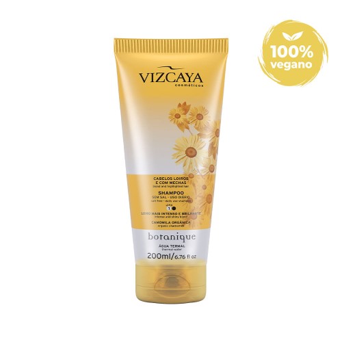 Shampoo Vizcaya Botanique Loiros e com Mechas 200ml