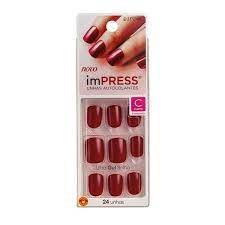 Unhas de Gel Curtas Autocolantes imPRESS - Tweetheart