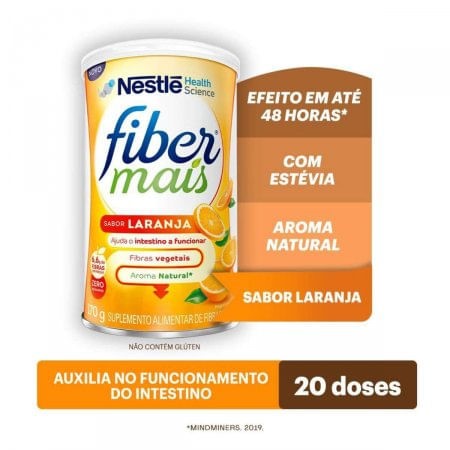 Regulador Intestinal FiberMais Laranja 170g