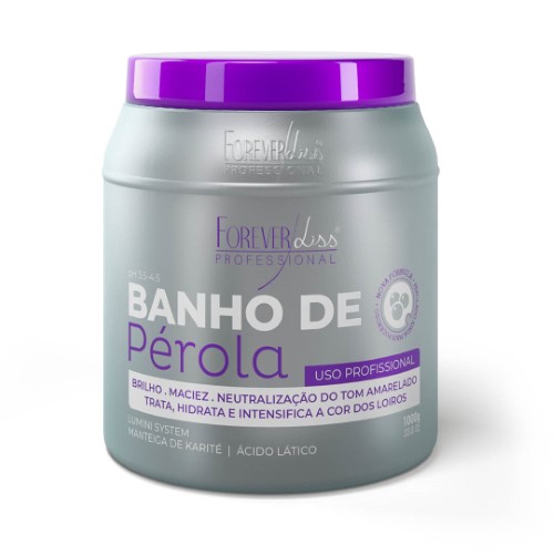 Máscara Banho de Pérola Forever Liss 1kg