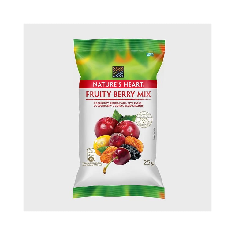 Snack Nature Heart Fruity Berry Mix 25g