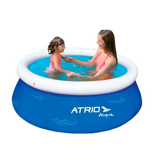 Piscina Inflável Multilaser Atrio Circular ES303 1000 Litros