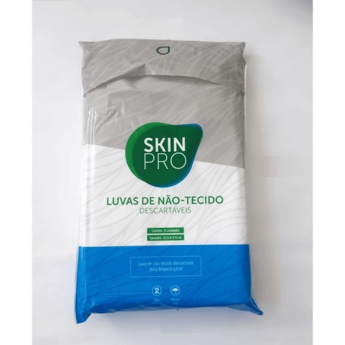 Luvas Para Banho 25unidades Descartaveis Skin Pro