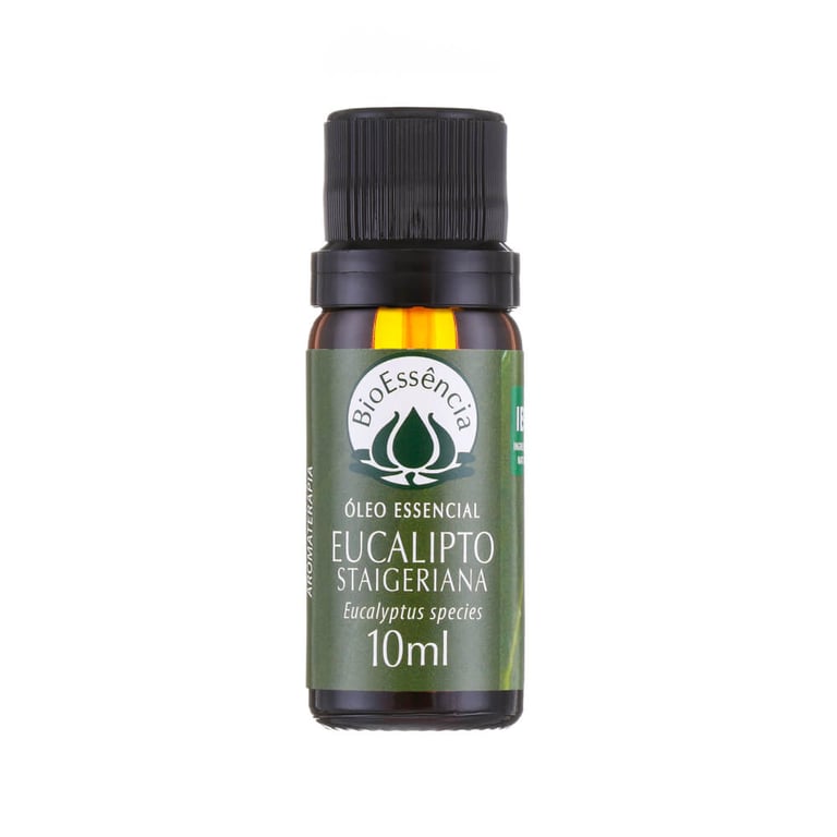 Óleo Essencial Natural de Eucalipto Staigeriana 10ml – BioEssência