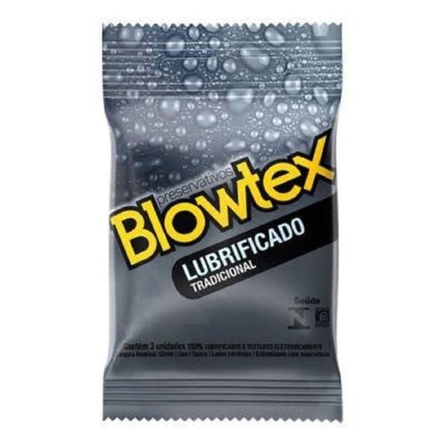 Preservativo Blowtex Lubrificado 3Un - Blowtex