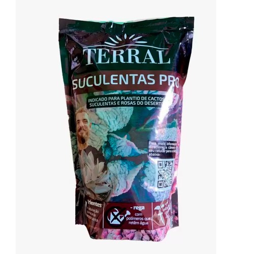 Substrato Terral Suculentas Pro 3 Litros