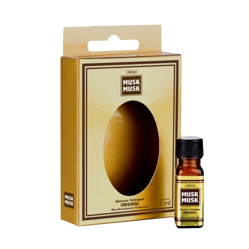 Óleo Perfumado Delikad Musk Almisca Original 5ml