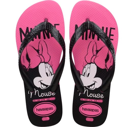 Chinelo Havaianas Top Disney Rosa 33/34