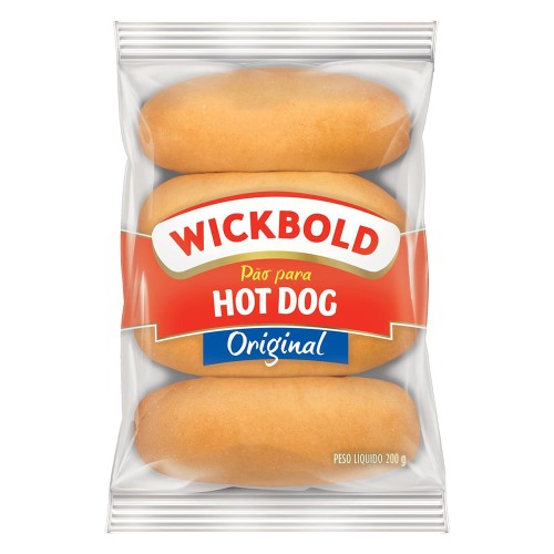 Pão Wickbold para Hot Dog Original 200g