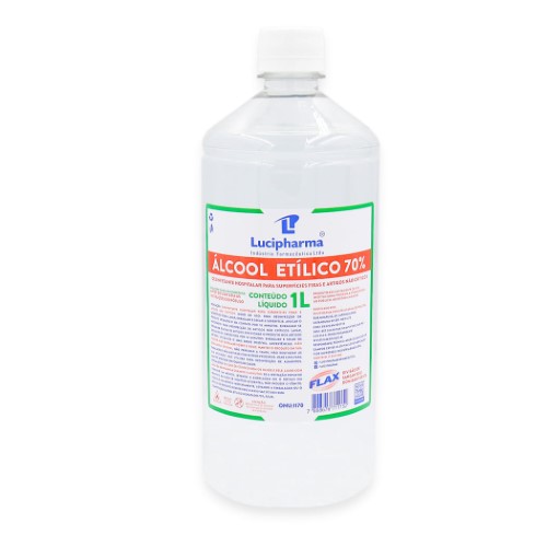 Álcool 70% 1l - Lucipharma