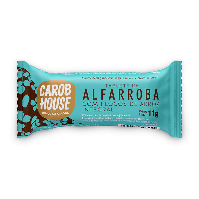 Alfarroba Flocos de Arroz Carob House 11g