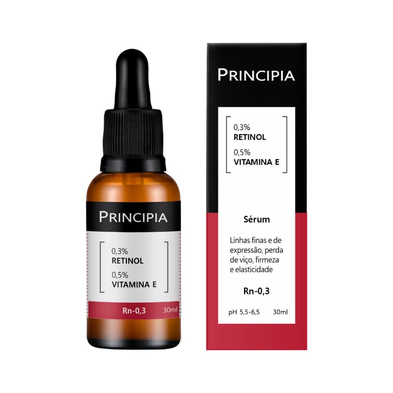 Sérum Facial Principia Rn-0,3 - 0,3% Retinol + Vitamina E 30ml