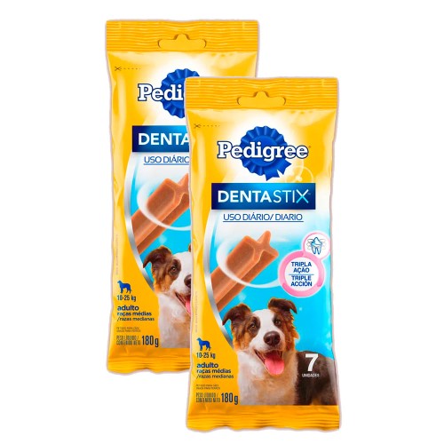 Ped DentaStix Raças Médias c/7 unid