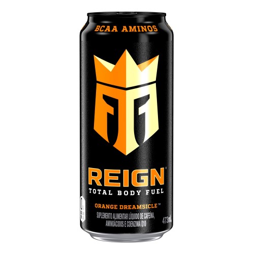 Suplemento Alimentar Líquido Reign Orange Dreamsicle Zero Açúcar 473ml