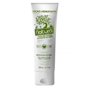 Loção Hidratante Natural com Óleo de Coco e Extrato de Romã 200ml - Orgânico Natural