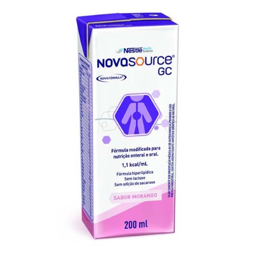 Novasource Gc Morango Nestlé 200Ml