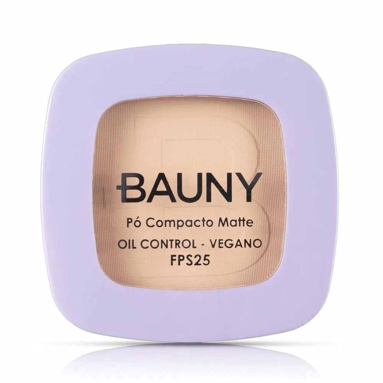 Bauny - Pó Compacto Facial com FPS 25 10g