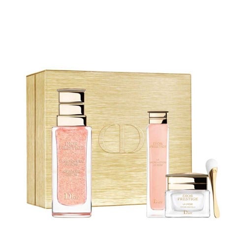 Dior Prestige Kit Coffret Xmas 2021 – La Micro-Lotion + La Micro-Huile + La Crème Texture Essentielle