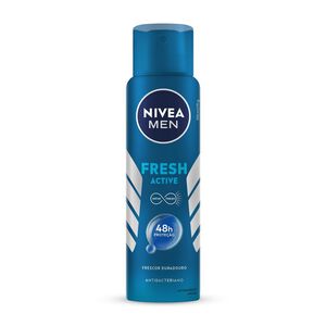 Desodorante Nivea Men Fresh Active Antitranspirante Antibacteriano Aerosol 150ml