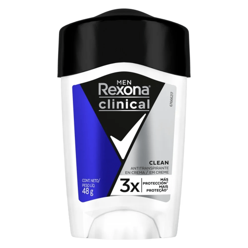 Desodorante Antitranspirante Rollon Rexona Masculino Clinical Clean