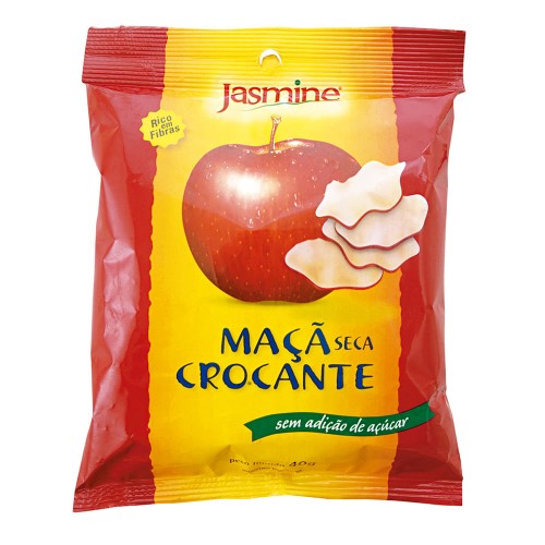 Fruta Crocante Jasmine Maçã Seca 40g