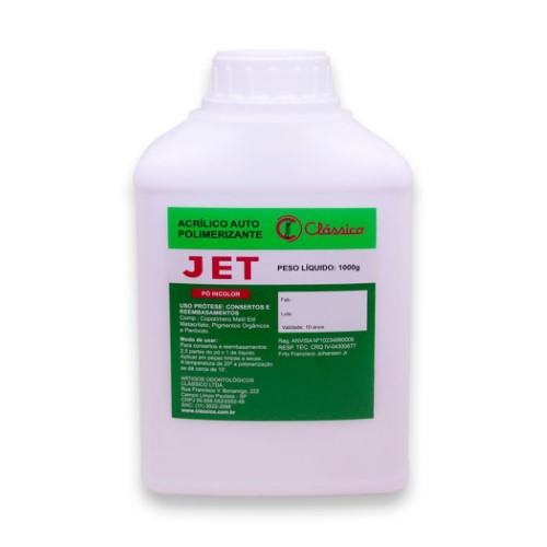 Jet Pó Autopolimerizável 1Kg - Clássico