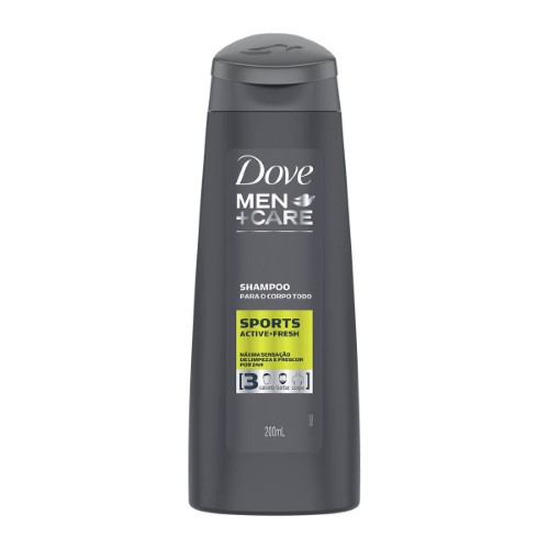 Shampoo Para o Corpo Dove Men Care 3 em 1 Sport 200ml