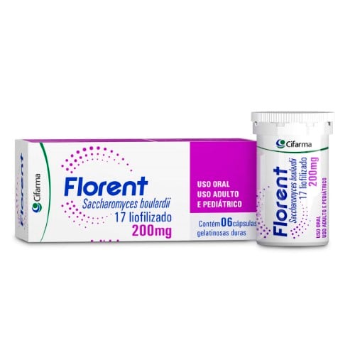 Florent 200mg Cifarma 6 Cápsulas