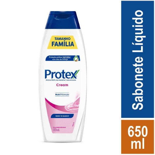 Sabonete Líquido Protex Cream 650ml