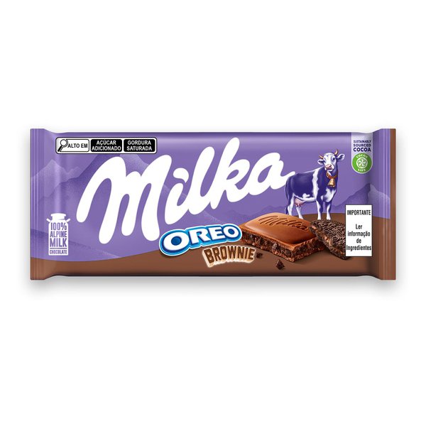 Chocolate Milka Oreo Brownie 100g